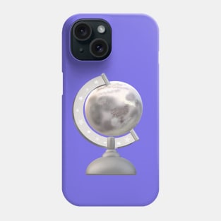 Moon Globe (Blue) Phone Case