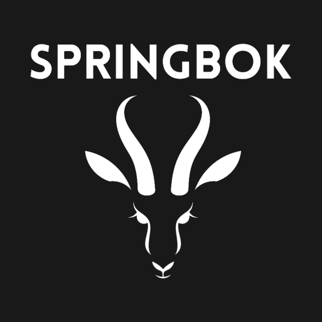 South African Springbok, Rugby supporter item by baconislove