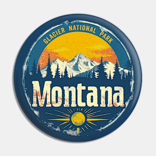 Glacier National Park Montana Pin