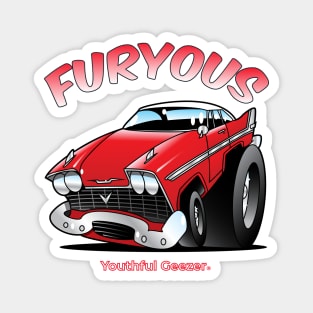 Furyous Cartoon Car Toon Magnet