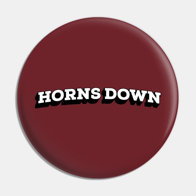 Horns Down! Pin by Zen Cosmos Official