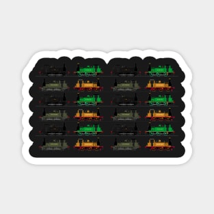 Terrier Steam Loco Print Magnet