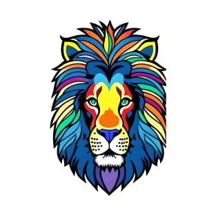 Rainbow Pride Lion T-Shirt