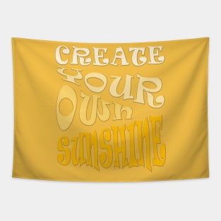 Create Your Own Sunshine Inspirational Quote Tapestry