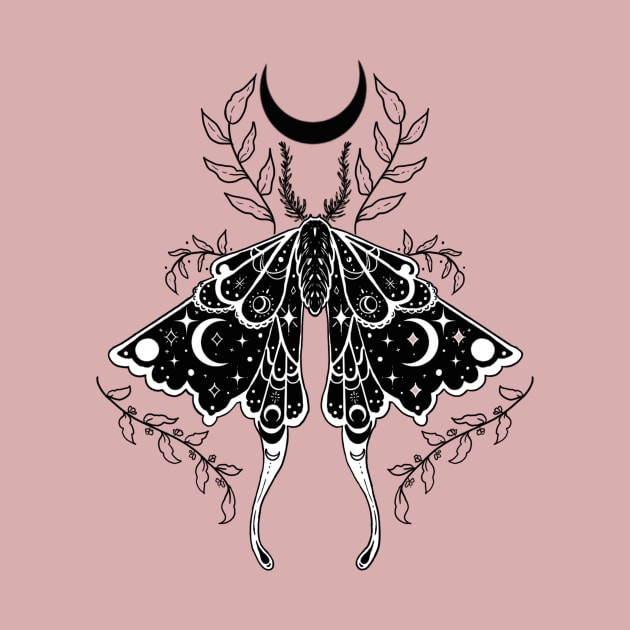 Luna moth by Fae and Fawn