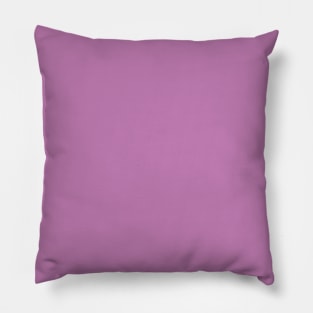 Solid Tulip Light Purple  Monochrome Minimal Design Pillow