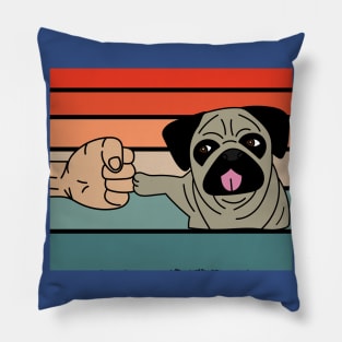 Best Retro Dog Owner Of All Time Pillow