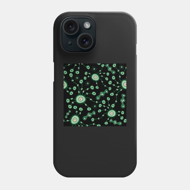 Bugs & Slime Phone Case by implexity