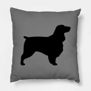 Field Spaniel Silhouette Pillow