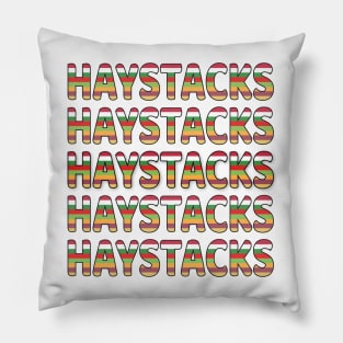 Haystacks Pillow