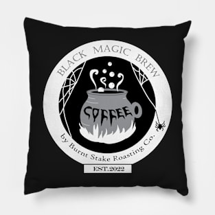 Black Magic Brew Coffee Pillow