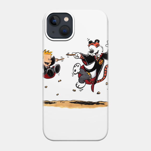 Magical Wizard Calvin and Hobbes - Magic - Phone Case