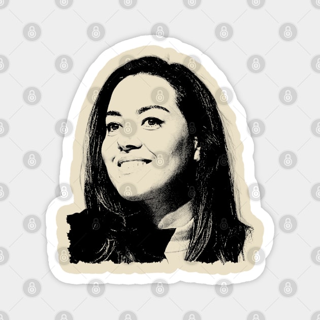 Aubrey Plaza Magnet by Lowchoose