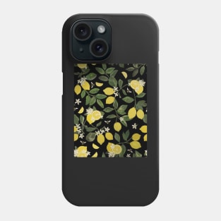 Lemon Demon Flowers Pattern Phone Case