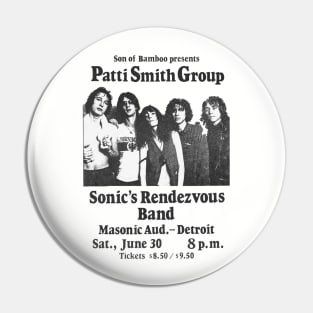 patti  smith grouppp Pin