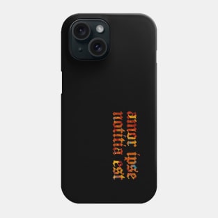 Amor Ipse Notitia Est - Love Itself is a Form of Knowing Phone Case