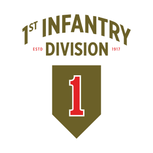 1st Infantry Division United States Military T-Shirt