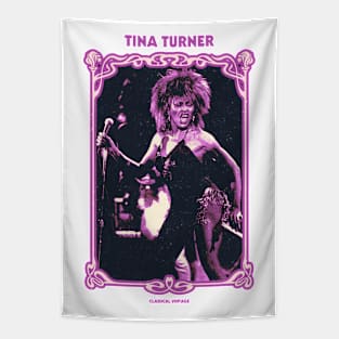 Tina Turner Classical Psychedelic Tapestry
