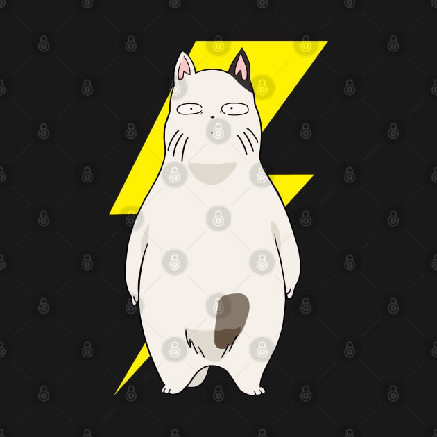 Urusei Yatsura "CAT" - Kotatsu Neko Sticker by SALENTOmadness