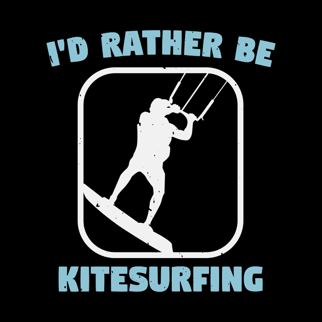 Kite I Would Rather Be Kitesurfing by zisselly