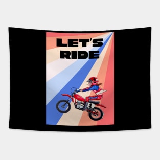 Let's Ride Tapestry