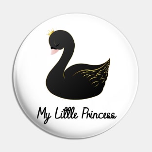 My little princess black swan Pin