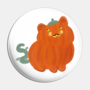 pumpkin cat Pin