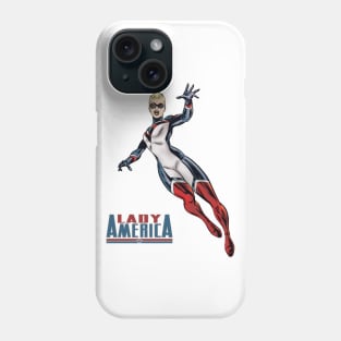 Zenith Comics - Lady America Figure Phone Case