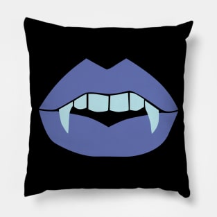 Vampire blue Pillow