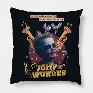 Jump into the wonder Pillow