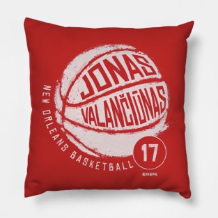 Jonas Valanciunas New Orleans Basketball Pillow