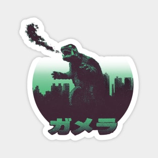 Gamera Halftone Magnet