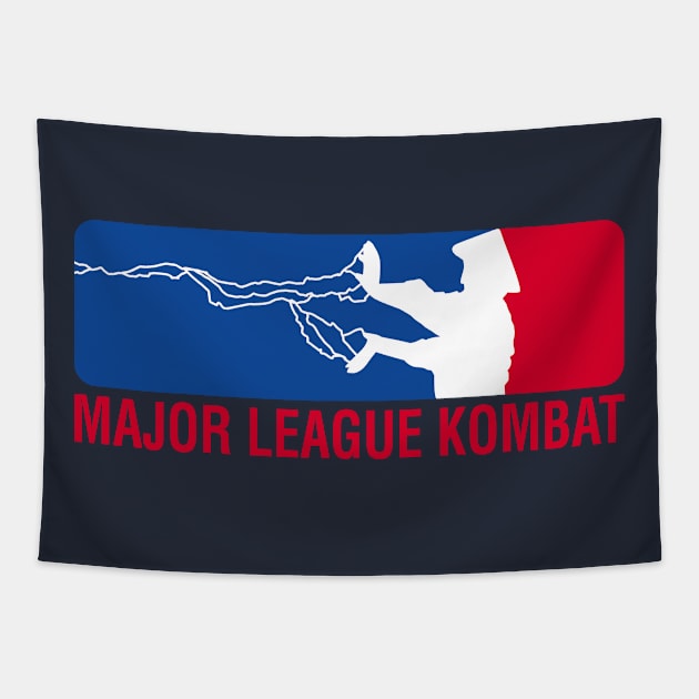 Major League Kombat: Raiden Tapestry by d4n13ldesigns