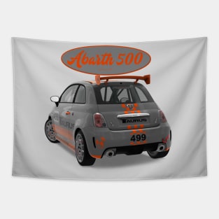 ABARTH 500 499 Back Tapestry