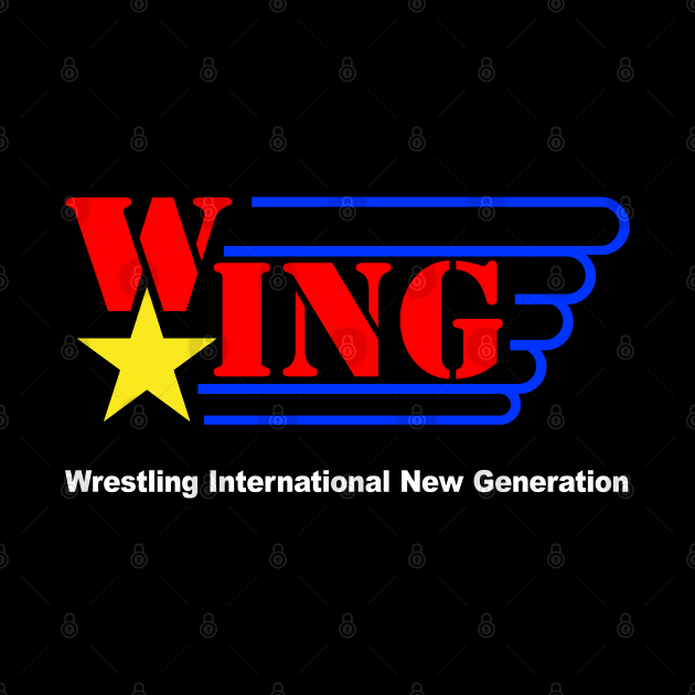 WING WRESTLING INTERNATIONAL NEW GENERATION W*ING by Authentic Vintage Designs