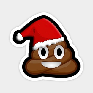 Christmas Poop Emoji Magnet