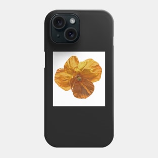 Poppy flower head. Phone Case