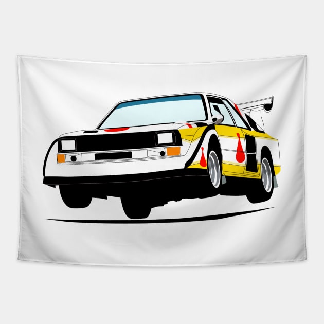 quattro S1 Tapestry by Maxyenko