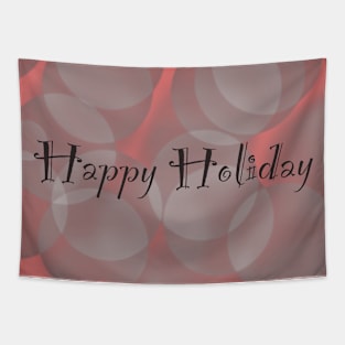 Happy Holiday Tapestry