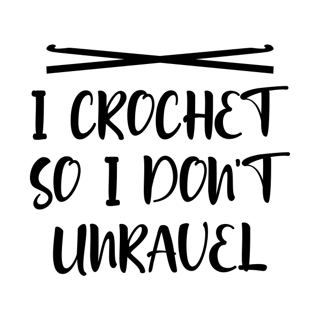 I crochet so I don't unravel by colorsplash