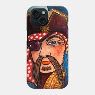 SCURVY the Handsome Pirate Phone Case