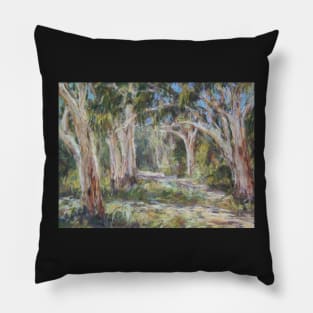 Lake Innes Nature Reserve 2 - plein air Pillow