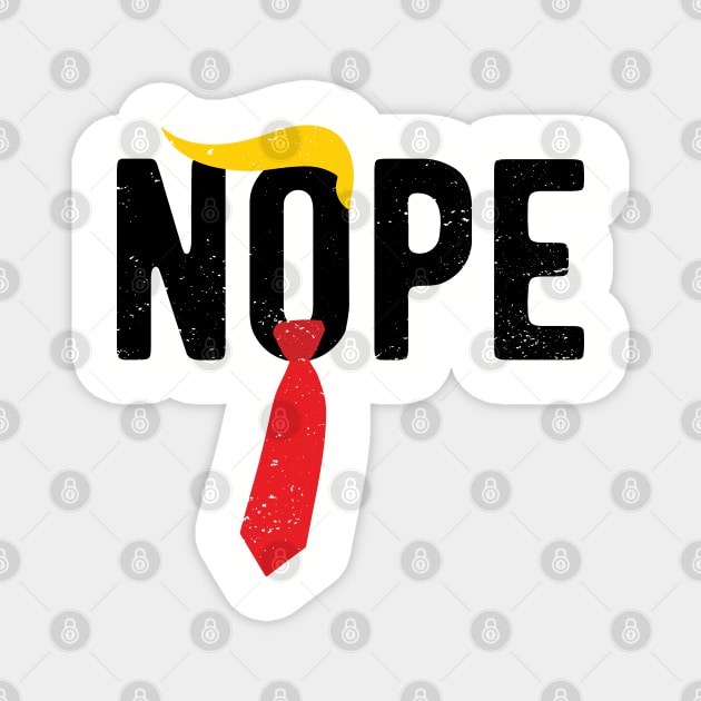 Nope Trump nope election vote 2 Magnet by Gaming champion