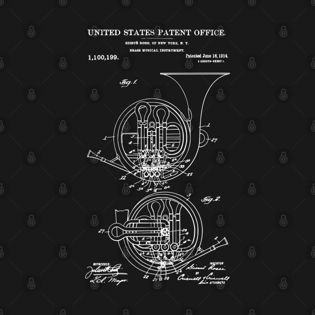 US Patent - French Horn by Taylor'd Designs