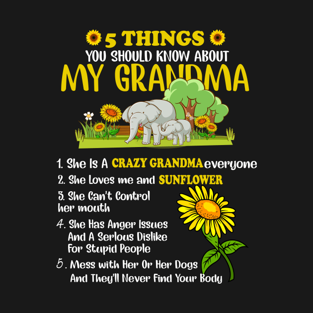 5 Things You Should Know About My Grandma Gifts by Gocnhotrongtoi