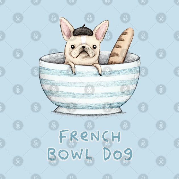 French Bowl Dog by Sophie Corrigan