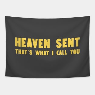 Heaven Sent, mustard Tapestry