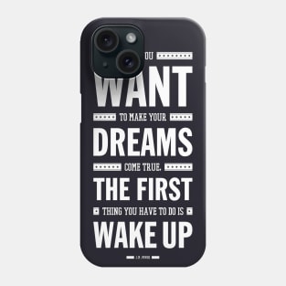 Lab No. 4 If You Want To Make J.M. Power Life Inspirational Quote Phone Case