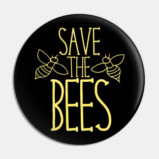 Save the bees Pin