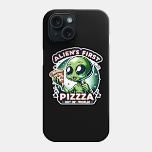 Alien's Pizza Adventure Phone Case